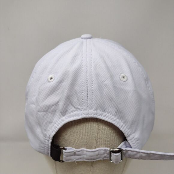 Albertson's Boise Open Presented Chevron Slideback Hat White OS Ivory Headwear - Picture 5 of 9